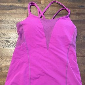 EUC Lululemon Pink Tank - Size 8